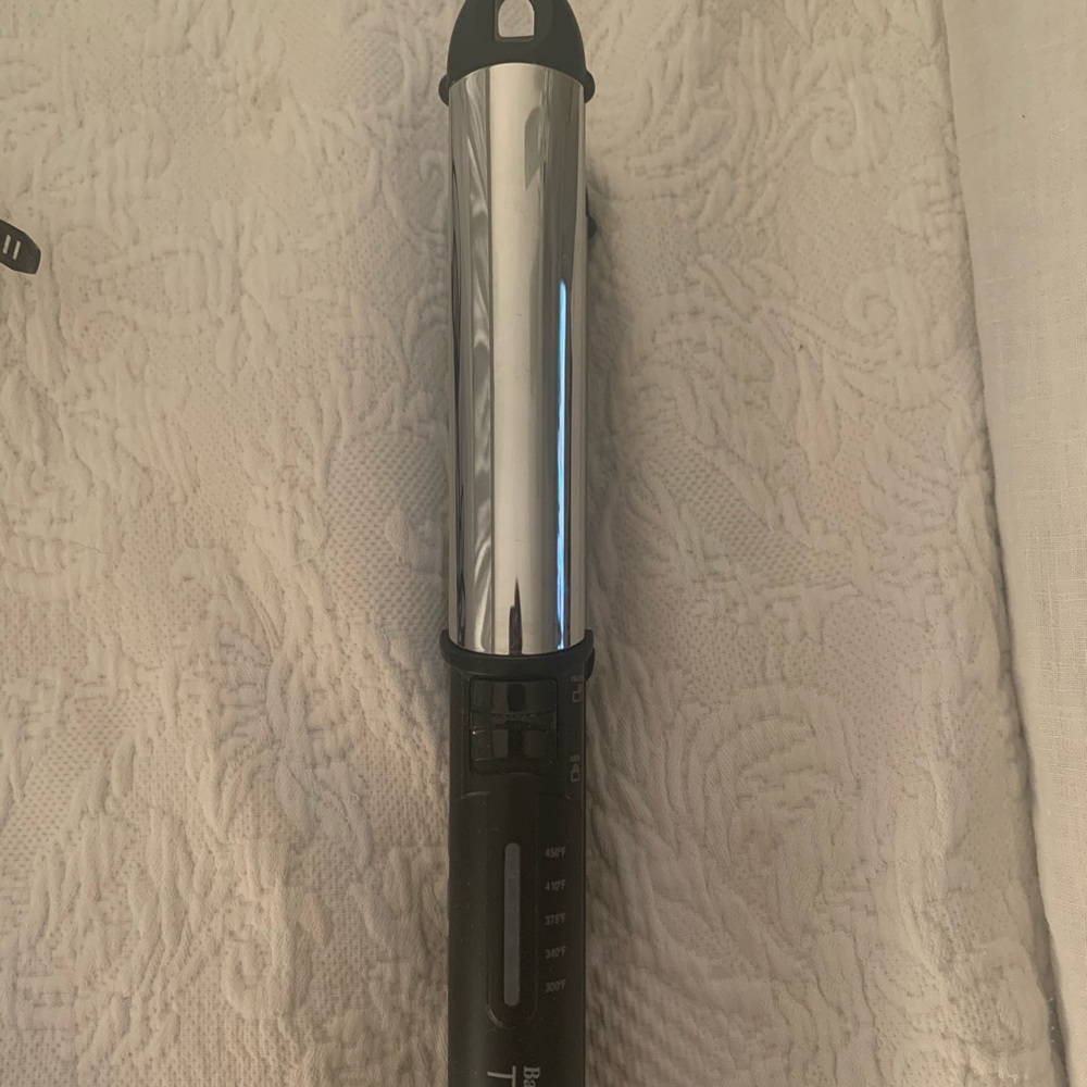 BabylissPRO titanium flat iron/curling iron